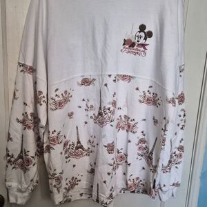 Disney Minnie Mouse Eiffel Tower Epcot Showcase Spirit Jersey
